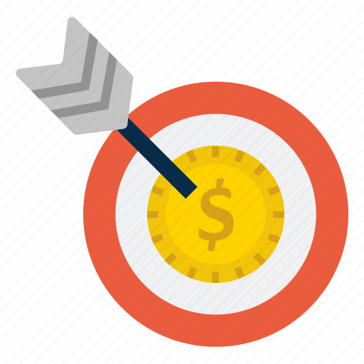 Dartboard, dollar, goal, money, target icon - Download on Iconfinder