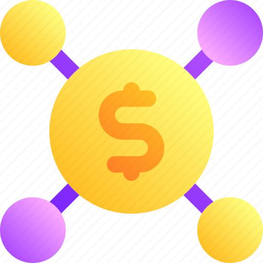 Coin, connect, dollar, money, payment icon - Download on Iconfinder