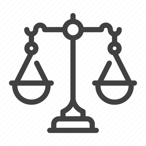 Balance, business, judge, law, measurement, scales icon - Download on Iconfinder