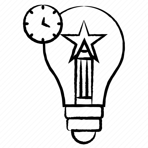 Award, bulb, clock, idea icon - Download on Iconfinder