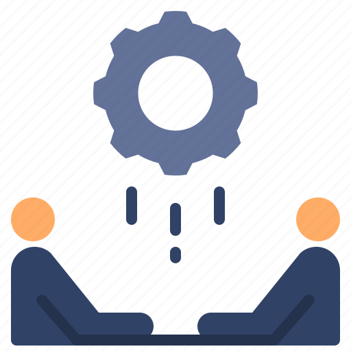 Partner, deal, meeting, brainstorming, discussion, cooperation icon - Download on Iconfinder