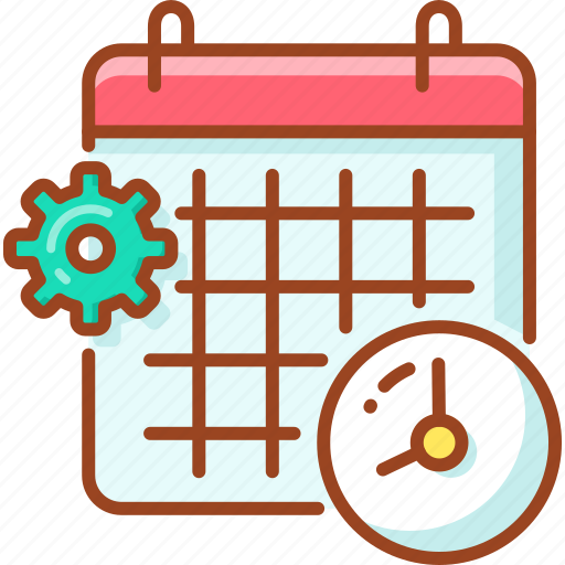 Calender, alarm, calendar, date, month, schedule icon - Download on Iconfinder