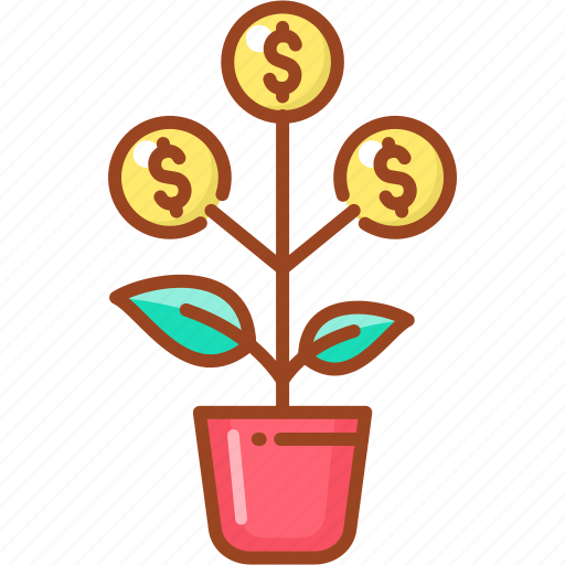 Money, moneytree, plant, tree, flower icon - Download on Iconfinder