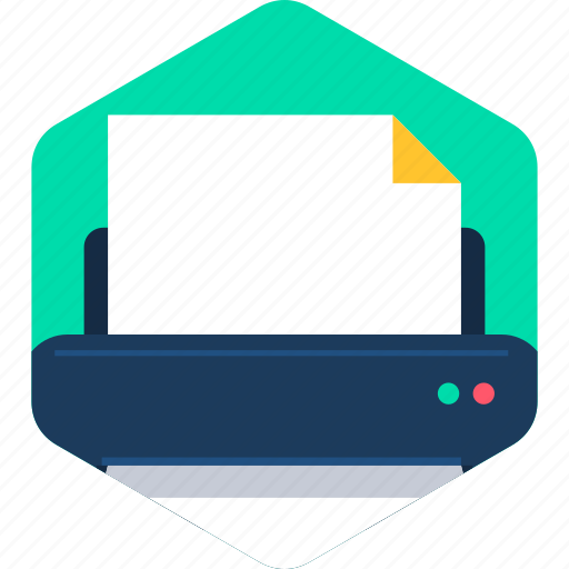 Device, document, page, paper, print, printer, printing icon - Download on Iconfinder