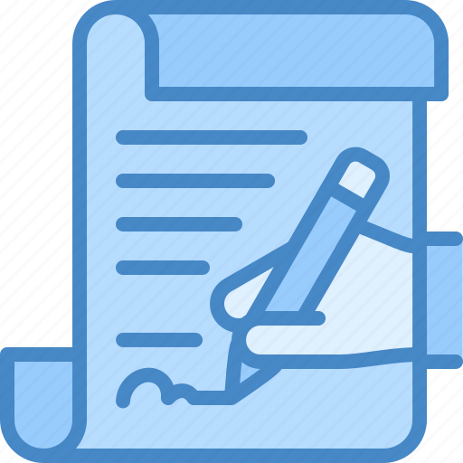 Agreement, deal, contract, document, paper, file, data icon - Download on Iconfinder