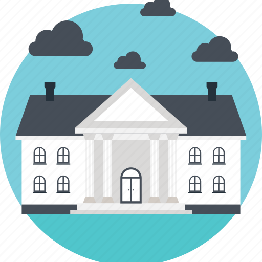 Architecture, building, court, real estate, school building icon - Download on Iconfinder