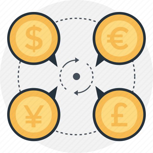 Converter, currency, dollar, euro, money exchange icon - Download on Iconfinder