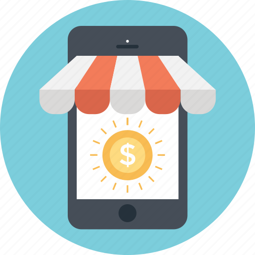 Dollar, m commerce, mobile commerce, payment, smartphone icon - Download on Iconfinder