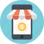 dollar, m commerce, mobile commerce, payment, smartphone 