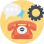 chat, communication, customer service, settings, telephone 