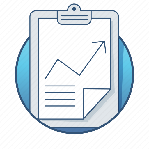 Analytics, business, clip board, finance, graph, office, report icon - Download on Iconfinder