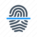 barcode, fingerprint, scan, scanner, thumb