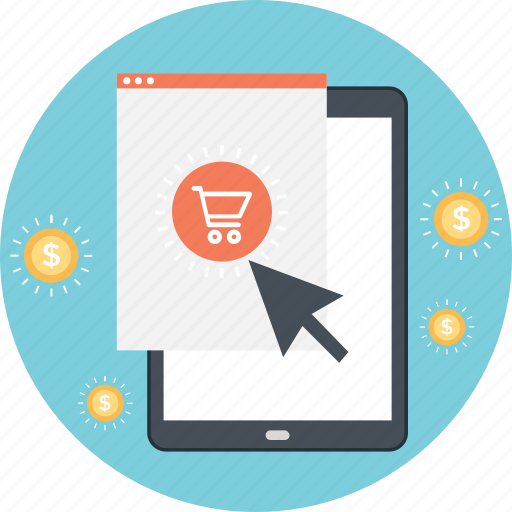 Cart, ecommerce, online shopping, smartphone, trolley icon - Download on Iconfinder
