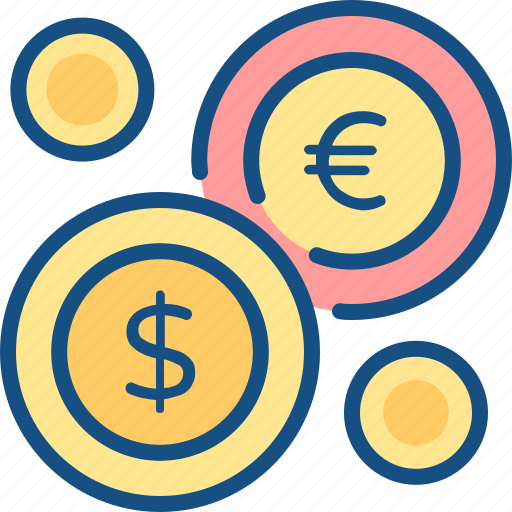 Coins, currency, market, money, money market icon - Download on Iconfinder
