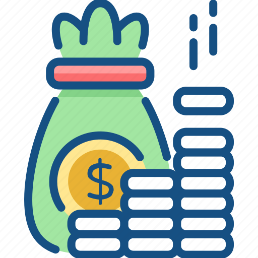 Banking, coins, currency, dollars, income, money, savings icon - Download on Iconfinder