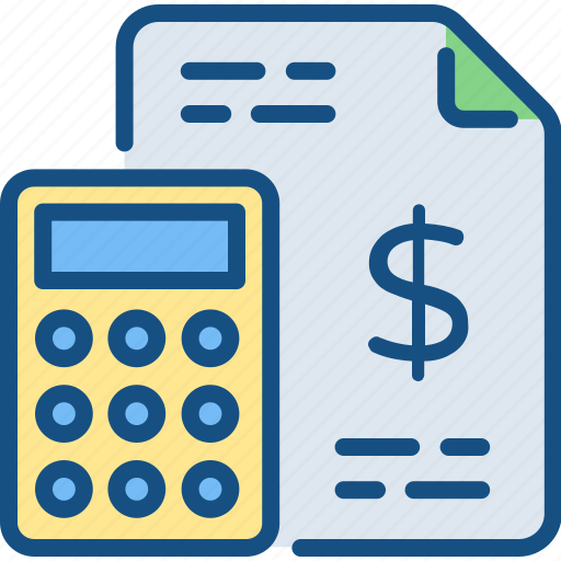 Accounting, calculator, finance, math, report icon - Download on Iconfinder