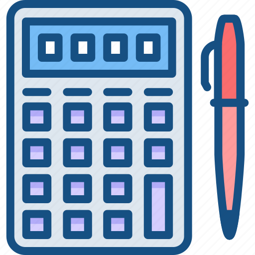 Accounting, calculator, education, math, study icon - Download on Iconfinder