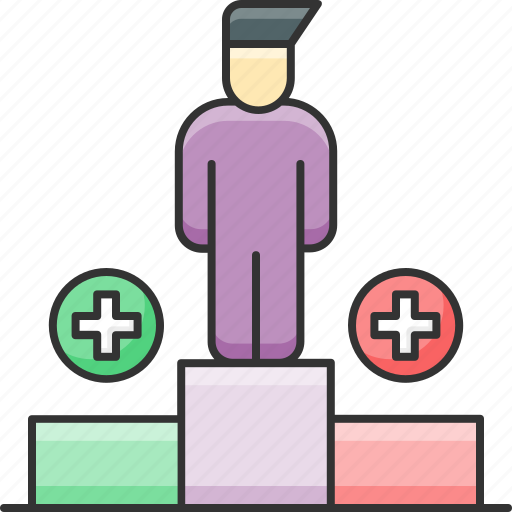 Employee, podium, position, winner icon - Download on Iconfinder
