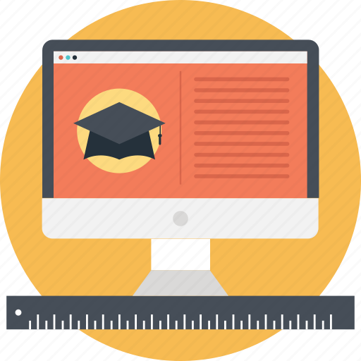 Degree, graduation, mortarboard, online education, scholar icon - Download on Iconfinder
