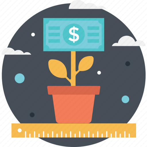 Commerce, growth, investment, money plant, plant icon - Download on Iconfinder