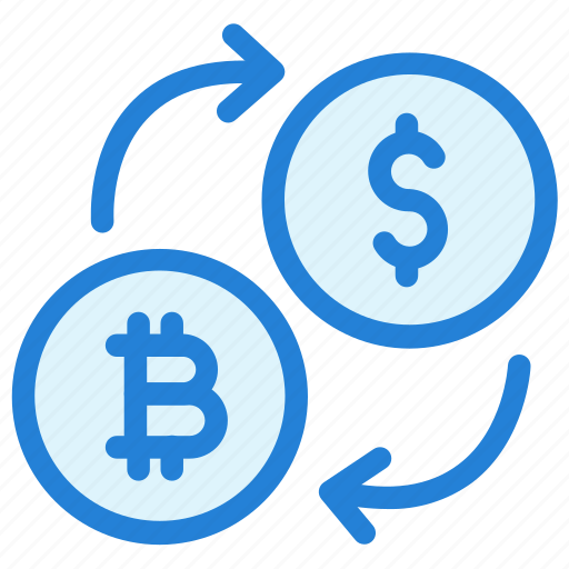 Money exchange, transfer, dollar, bitcoin, exchange icon - Download on Iconfinder