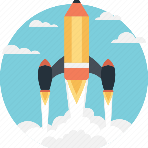 Missile, rocket, spacecraft, spaceship, start up icon - Download on Iconfinder