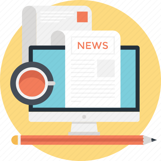 Journal, news, newsblog, newspaper, print media icon - Download on Iconfinder