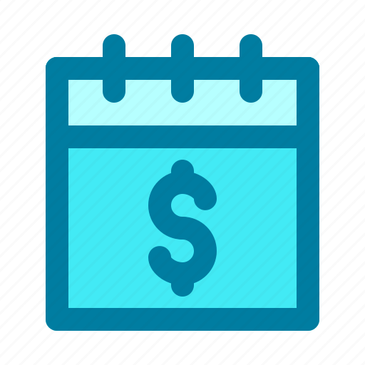 Business, finance, financial, calender, date, day, dollar icon - Download on Iconfinder