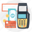 card terminal, cash terminal, invoice, swap machine, swipe 