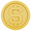 coin, business, finance, dollar, currency, money 