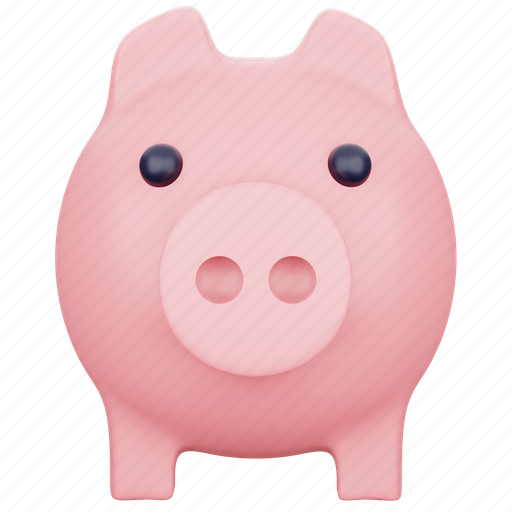 Piggy, business, finance, savings, animal, bank 3D illustration - Download on Iconfinder