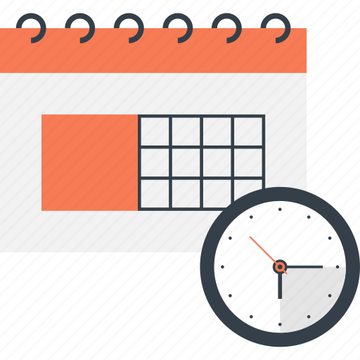 Calendar, clock, date, event, plan, schedule, time icon - Download on Iconfinder