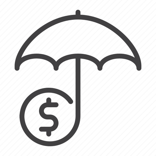 Money, protection, umbrella, insurance icon - Download on Iconfinder