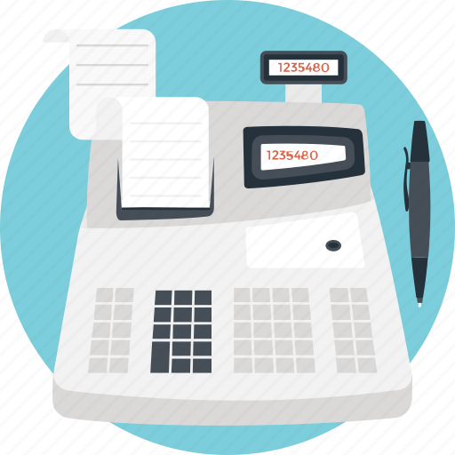 Accounting, cash register, cash till, point sale, pos icon - Download on Iconfinder