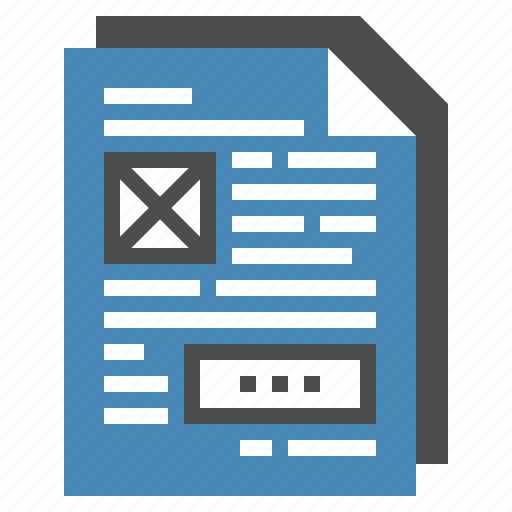 Data, document, file, invoice, office, paper, report icon - Download on Iconfinder