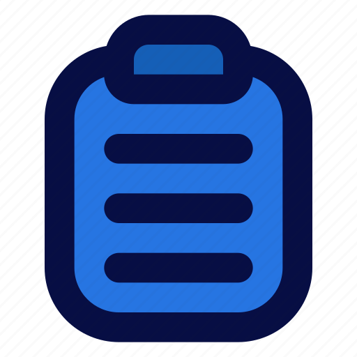 Clipboard, document, list, checklist, report, file, paper icon - Download on Iconfinder