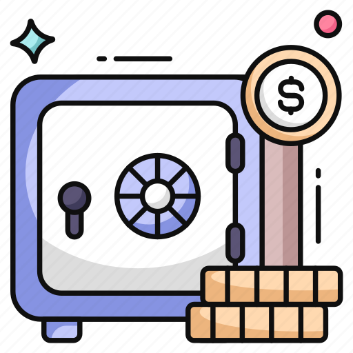 Bank vault, safe box, closet, cash box, deposit box icon - Download on Iconfinder