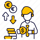 bukeicon, business, currency, dollars, exchange, finance, money