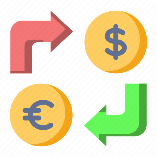 Dollar, euro, exchange, money icon - Download on Iconfinder