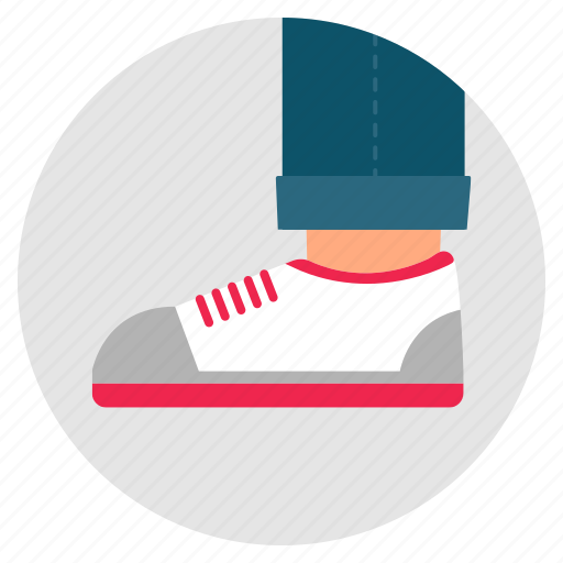 Fashion, foot, leg, shoes, trainers icon - Download on Iconfinder