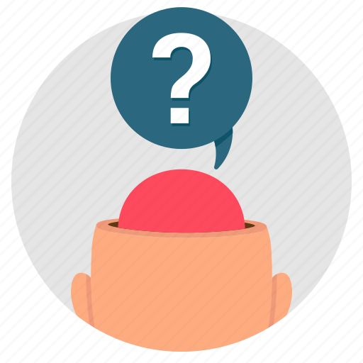 Brain, enquiry, idea, question, thought, help, thinking icon - Download on Iconfinder