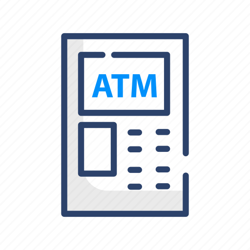 Atm, receipt, banking, cash, currency, money, online icon - Download on Iconfinder