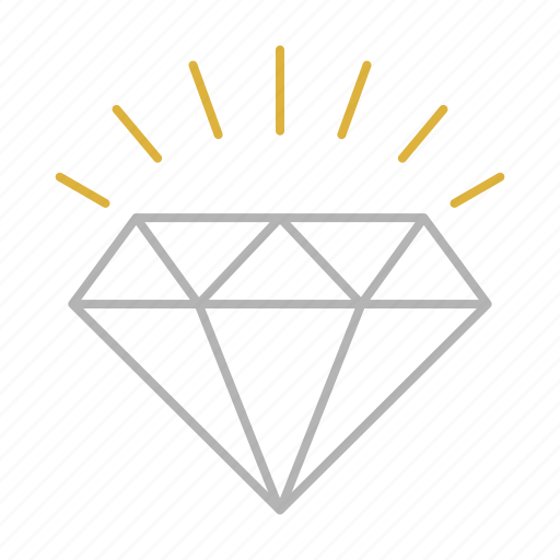 Bright, crystal, diamond, gemstone, jewel icon - Download on Iconfinder