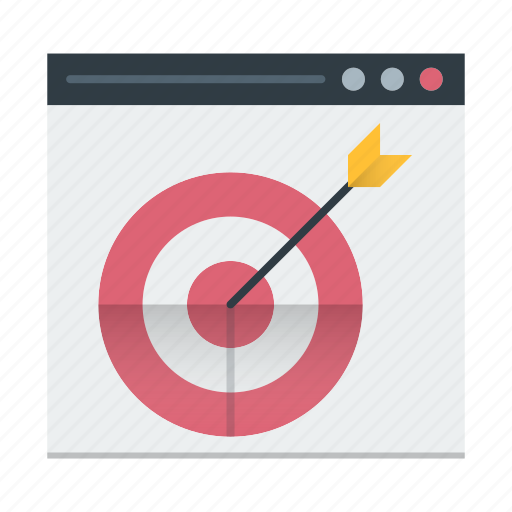 Bullseye, dartboard, focus, marketing, page, target icon - Download on Iconfinder
