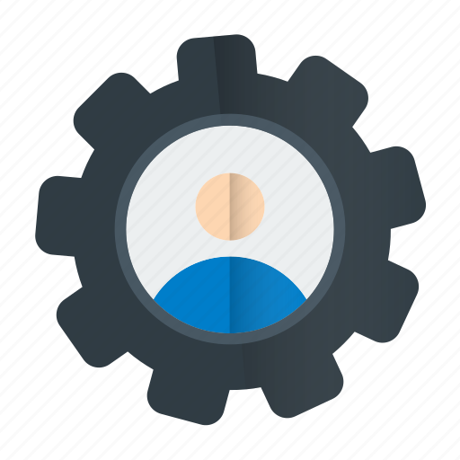 Cog, profile, setting, web icon - Download on Iconfinder