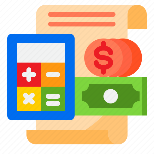 Accounting, money, financial, currency, calculator icon - Download on Iconfinder