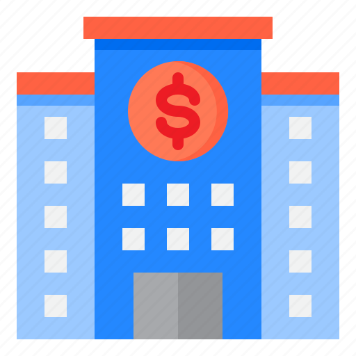 Bank, money, financial, business, building icon - Download on Iconfinder