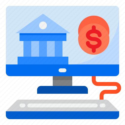 Bank, online, money, financial, internet, banking icon - Download on Iconfinder
