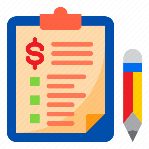 Clipboard, money, financial, business, currency icon - Download on Iconfinder