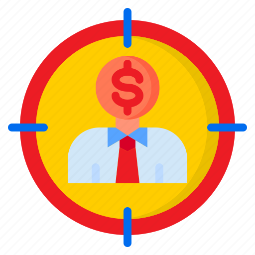 Target, businessman, business, financial, money icon - Download on Iconfinder